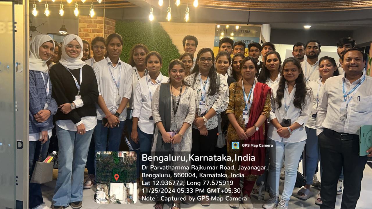 Industriall visit at Bengaluru Karnataka